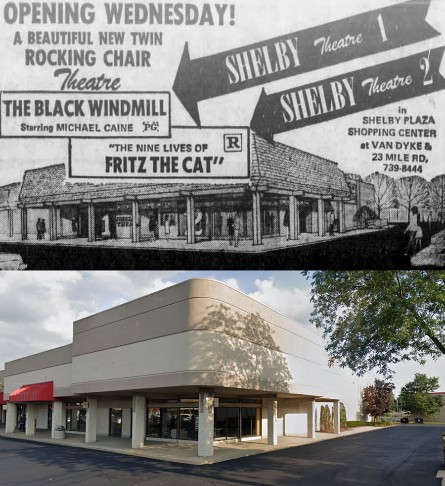 Shelby 1 & 2 - 2019 Street View Compared To Rendering In Ad (newer photo)